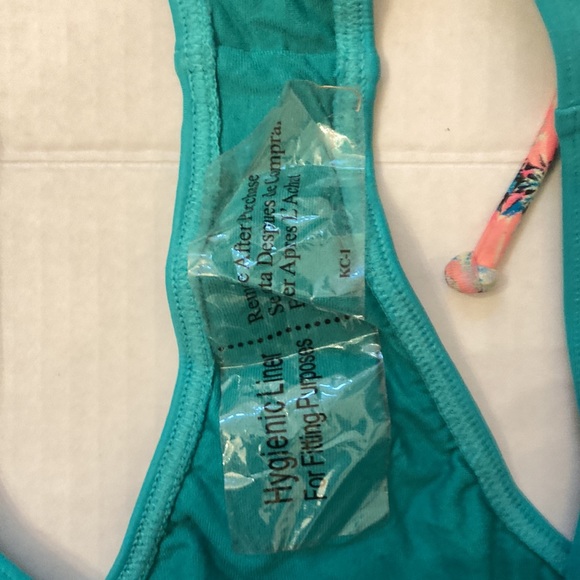 🌞O’Neil halter top crisscross back w/cheeky bottoms A170 - Picture 11 of 13